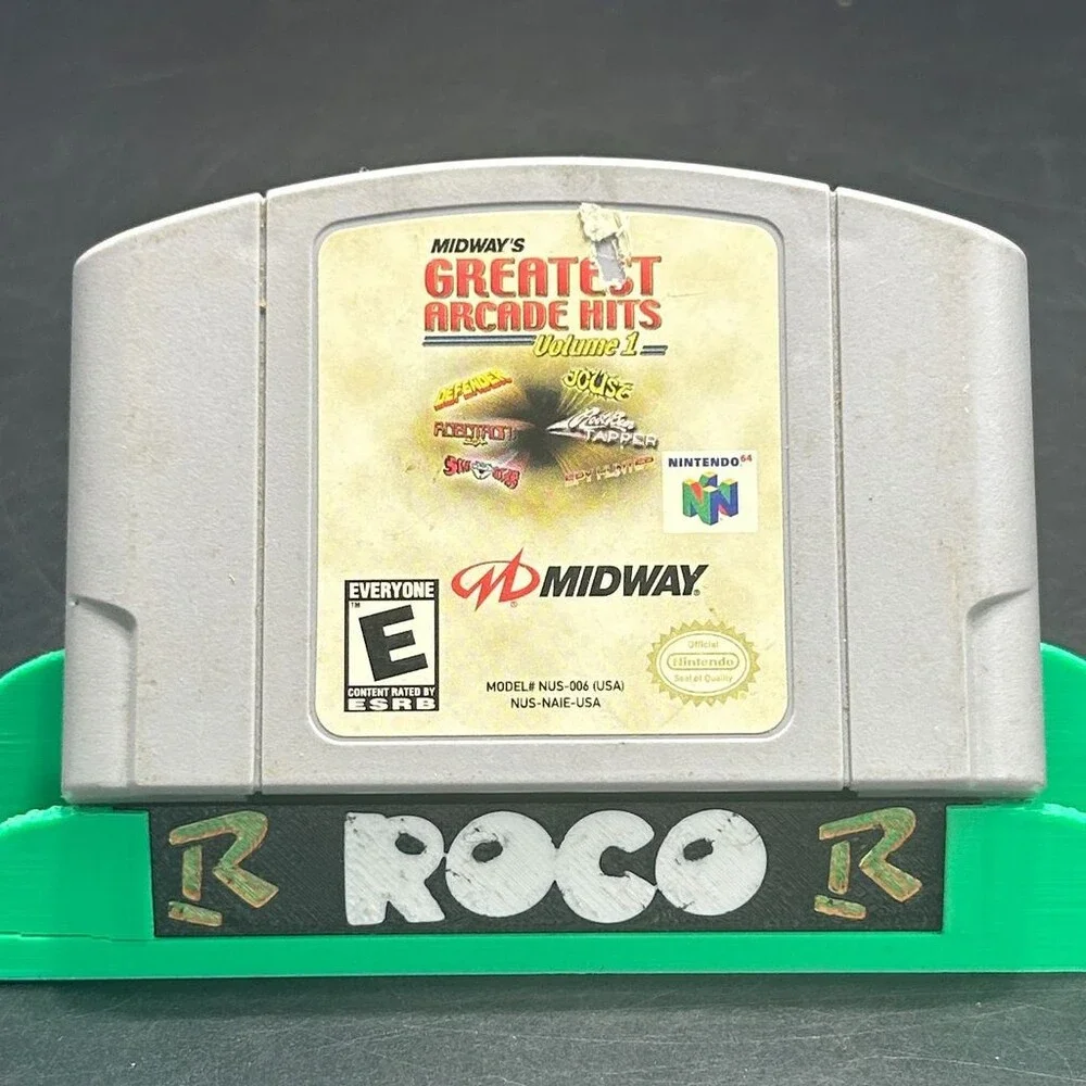 Midway's Greatest Arcade Hits Volume 1 N64 (Nintendo 64, 1997) Cartridge Only
